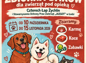 Energia Piesków – szkolna zbiórka darów dla zwierząt!