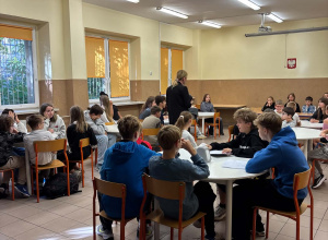 Dabata kandydatów do Samorządu Uczniowskiego.