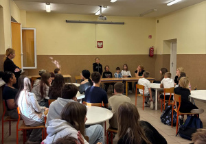 Dabata kandydatów do Samorządu Uczniowskiego.