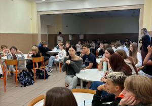 Dabata kandydatów do Samorządu Uczniowskiego.
