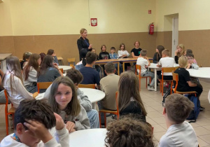 Dabata kandydatów do Samorządu Uczniowskiego.
