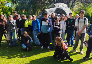 Klasa 6b w Afloparku w Pabianicach.
