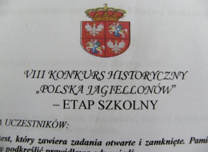 Ogólnołódzki konkurs historyczny "Polska Jagiellonów"