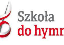 Plakat akcji "Szkoła do hymnu"