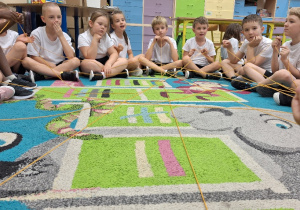 Klasa 1a w swojej pracowni nr 8.