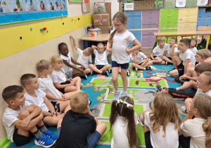 Klasa 1a w swojej pracowni nr 8.